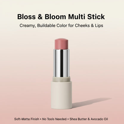 Bloss & Bloom Multi Stick- Glow Anytime, Anywhere- Compact Design To Take It With You Anywhere - Easy To Apply.